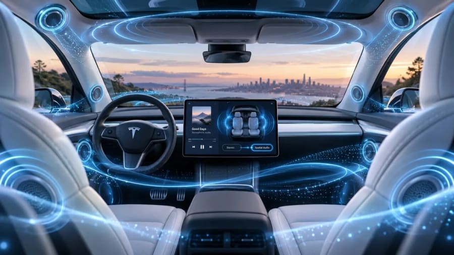 Tesla mejora por OTA el sonido del Model 3 y Model Y: así funciona su nuevo audio 360º