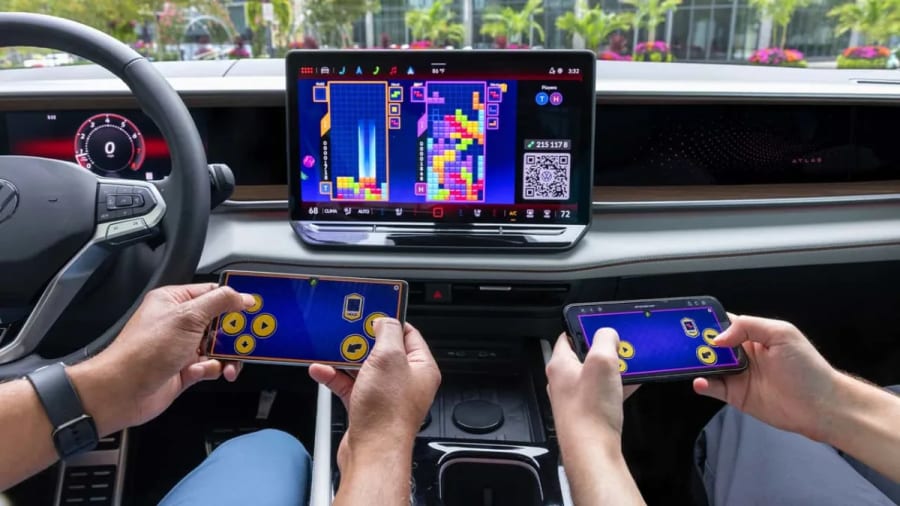 Volkswagen apuesta a que pagarás por jugar a videojuegos en el coche