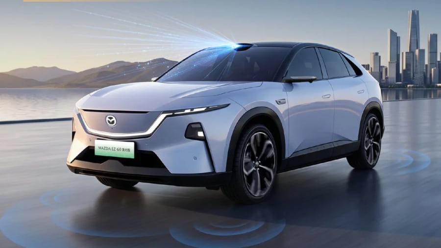 Mazda lanza en China el renovado EZ-60 y añade versiones con LiDAR para recortar distancias en conducción inteligente