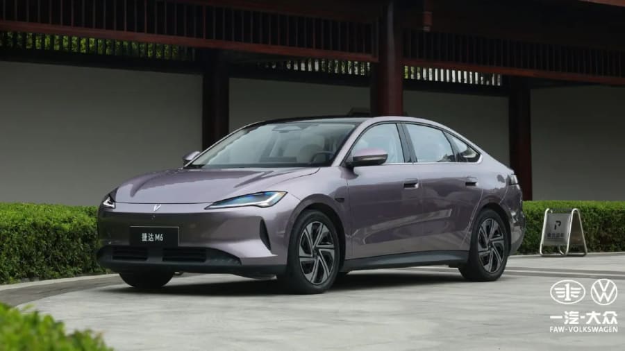 Jetta, la marca de VW, abre la preventa en China del sedán eléctrico M6 desde unos 11.900 dólares
