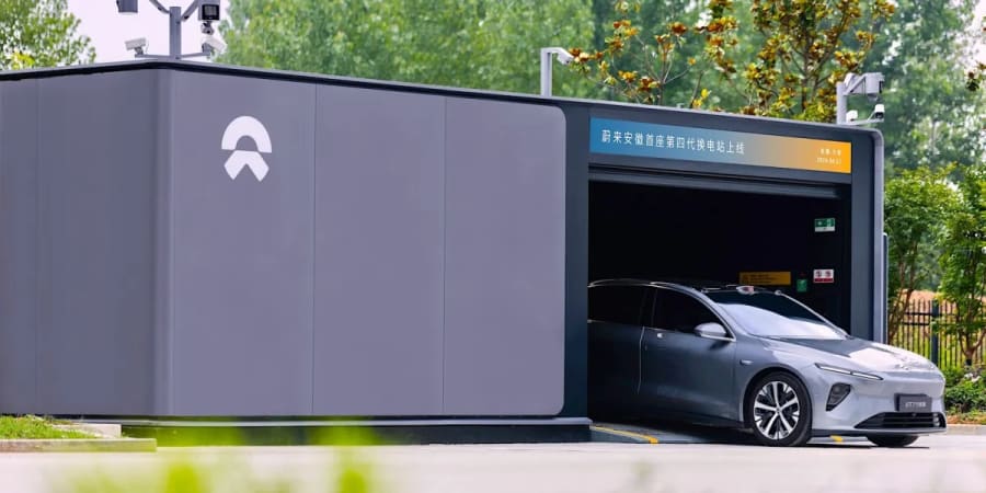 NIO vende el 30% de su división de intercambio de baterías a Geely por más de 2.000 millones de dólares