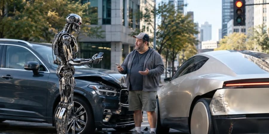 Encuesta dominical: cuando los coches autónomos chocan, ¿de quién es la culpa?