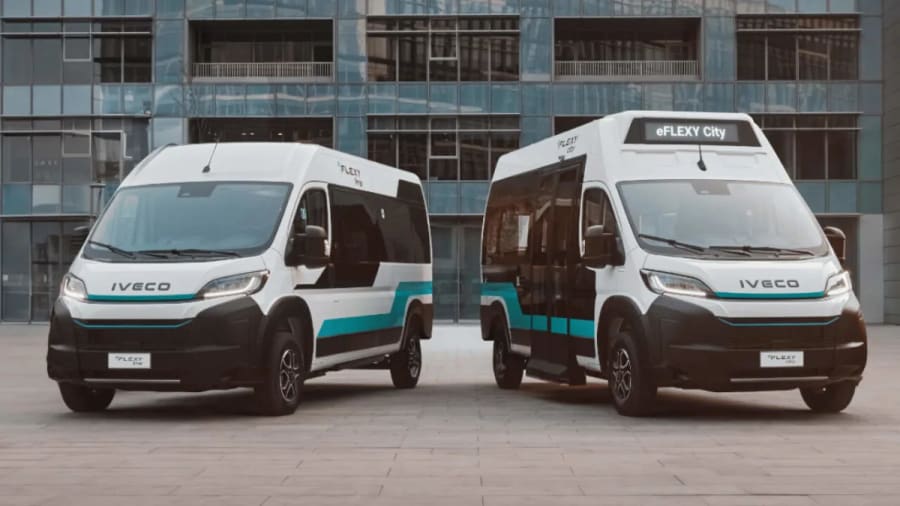 IVECO lanza su nuevo minibús eléctrico: más de 300 km de autonomía y carga a 150 kW