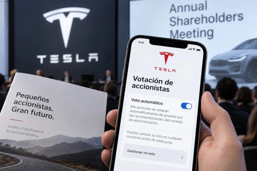 Tesla cambia las reglas del voto: sus accionistas podrán apoyar automáticamente al consejo
