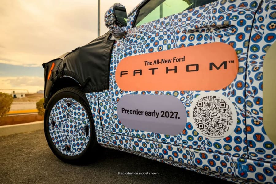 La camioneta Ford Fathom no podría llegar en mejor momento ante la caída del 80% en sus ventas de eléctricos en el tercer trimestre