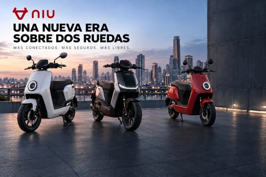 NIU renueva sus motos eléctricas: hasta 110 km de autonomía y precios desde 1.999 €