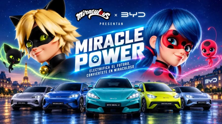 La estrategia de BYD más efectiva que la publicidad: ser el coche de los superhéroes para niños