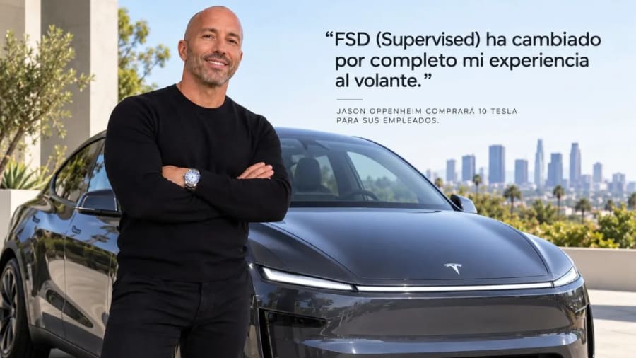 Jason Oppenheim vendió su Bentley por un Tesla Model Y y ahora comprará otros 10 para sus empleados