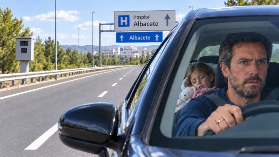 Le pillan a 228 km/h llevando a su hija enferma al hospital y la Justicia toma esta decisión