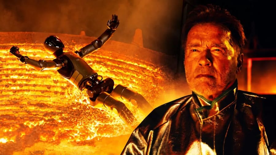 No es IA ni CGI: estos robots se lanzaron realmente a un horno de acero fundido como Terminator