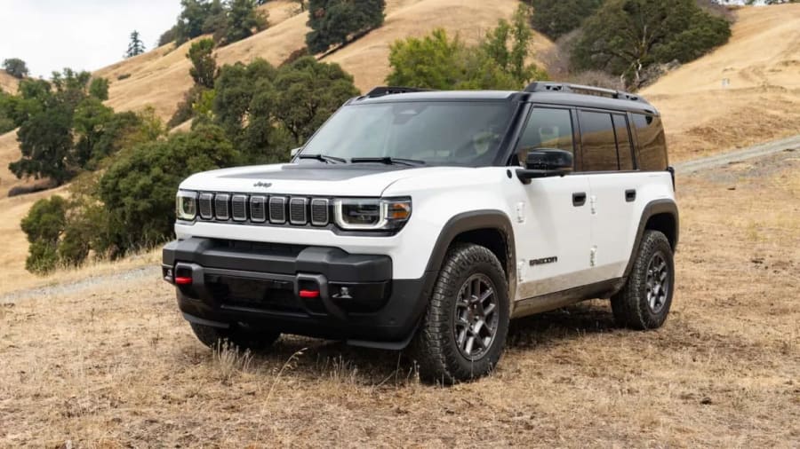 The Jeep Recon Was Driven On The Highway Until It Died. Its Range Fell Short