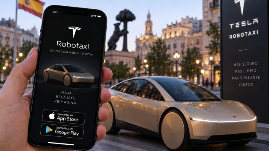 La app de Tesla Robotaxi ya está disponible en España, pero hay algo que tienes que saber