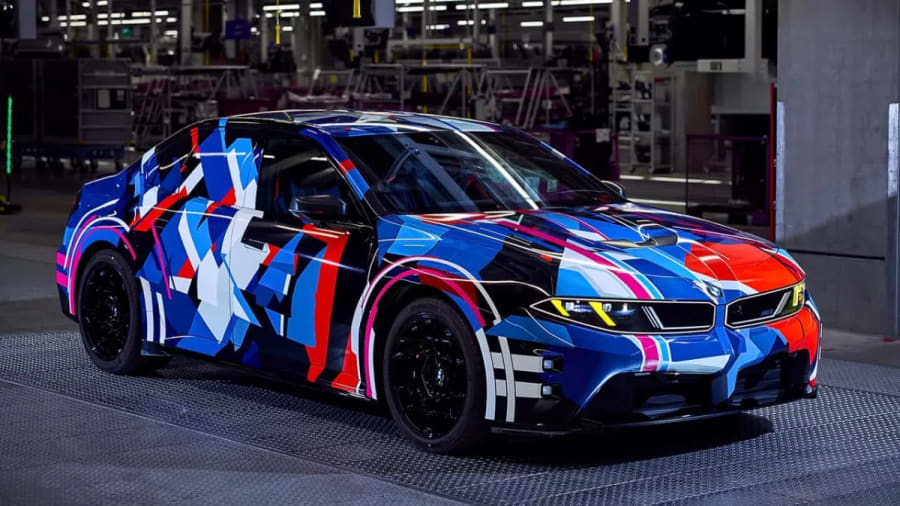 El BMW M3 eléctrico casi ha terminado de esconderse
