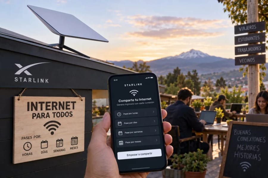 El nuevo negocio de Starlink: instala una antena y gana dinero con cada conexión