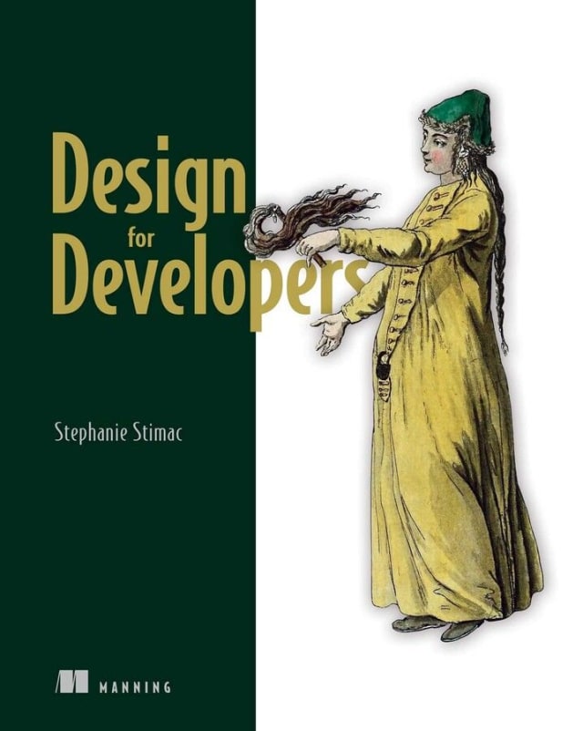 Design for Developers book cover.