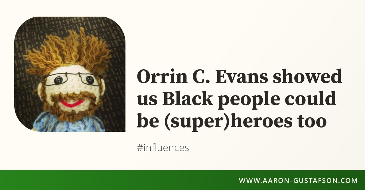Orrin Evans and All Negro Comics
