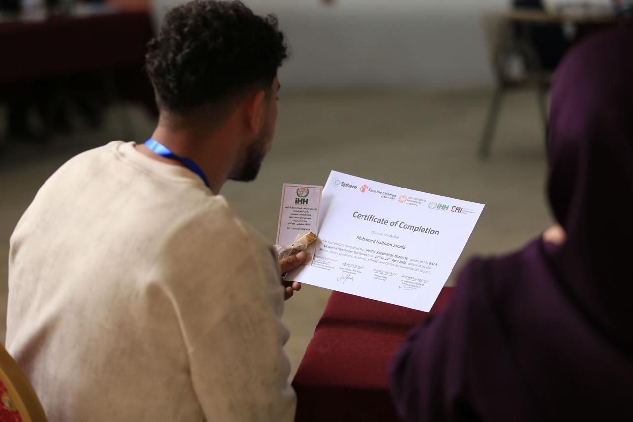 Gaza Sphere Standards Training (12-14 April)