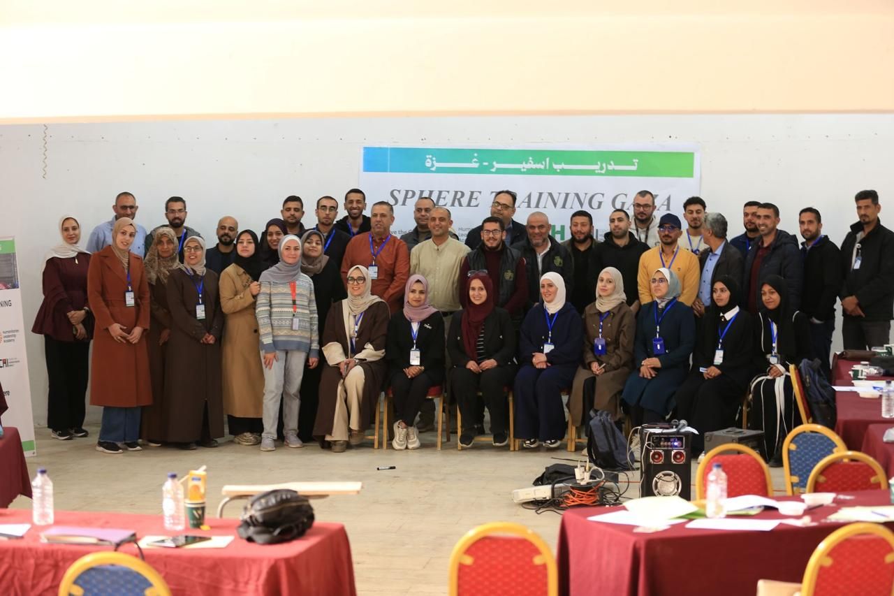 Gaza Sphere Standards Training (12-14 April)