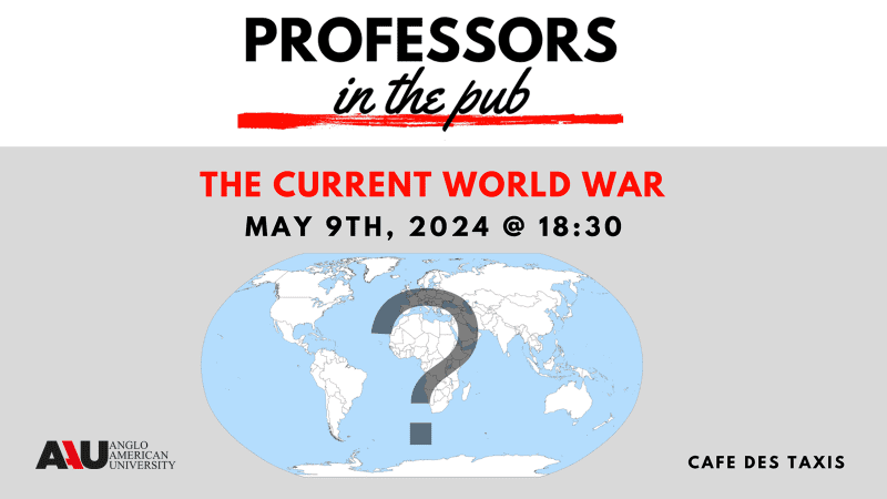 Professors in the pub may 9- tv