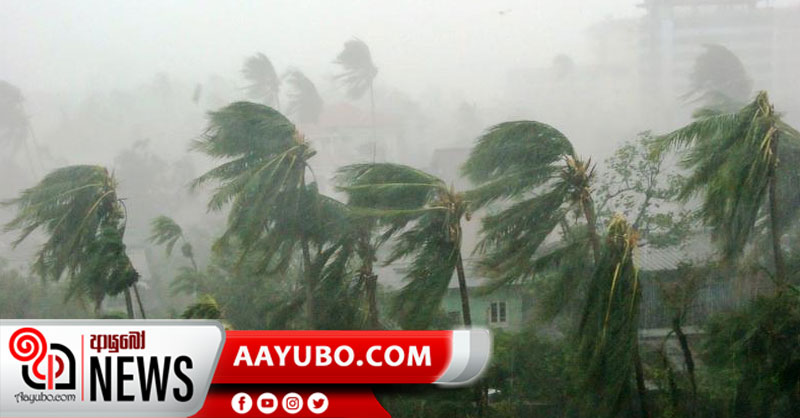 දිවයිනේ ප්රදේශ රැසකට මහ වැසි