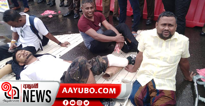 උපවාසයේ යෙදෙන අබාධිත රණවිරුවන්ට අධිකරණයෙන් තහනම් නියෝගයක්