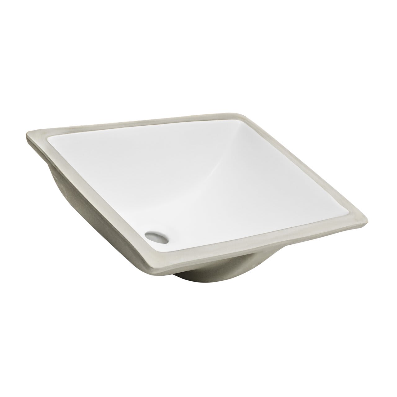 20.25" TICOR B2 BELFAST SERIES CERAMIC UNDERMOUNT RECTANGULAR VANITY SINK - Image 5