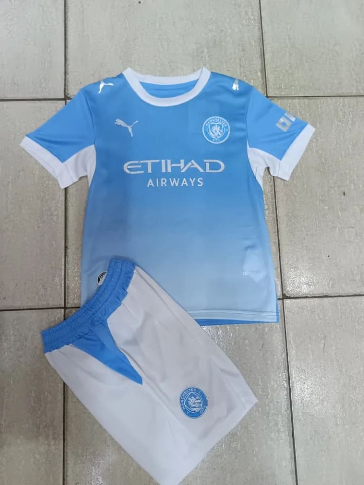 Manchester City 26-27 Home Jersey Kid's Fit