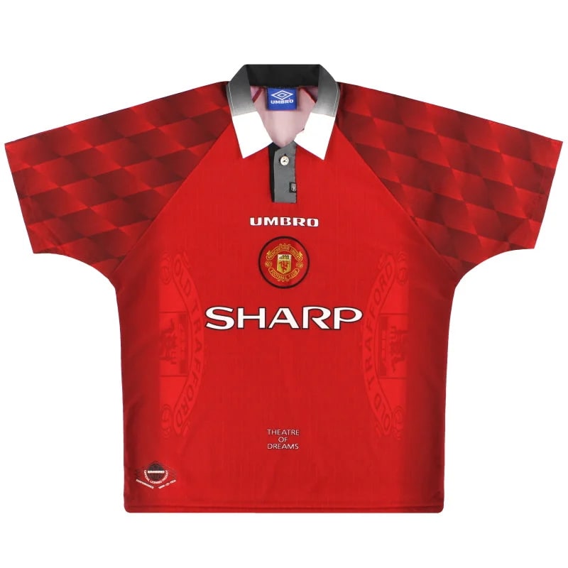 Manchester United 1996/98 home jersey