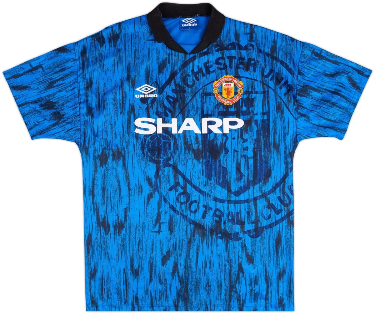 1992-93 Manchester United Away Shirt