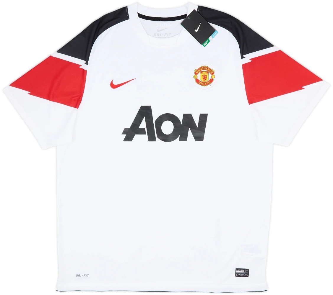2010-12 Manchester United away football shirt