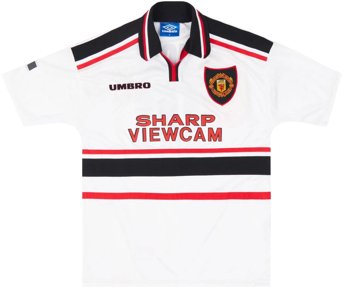 1997–1999 Manchester United away football shirt