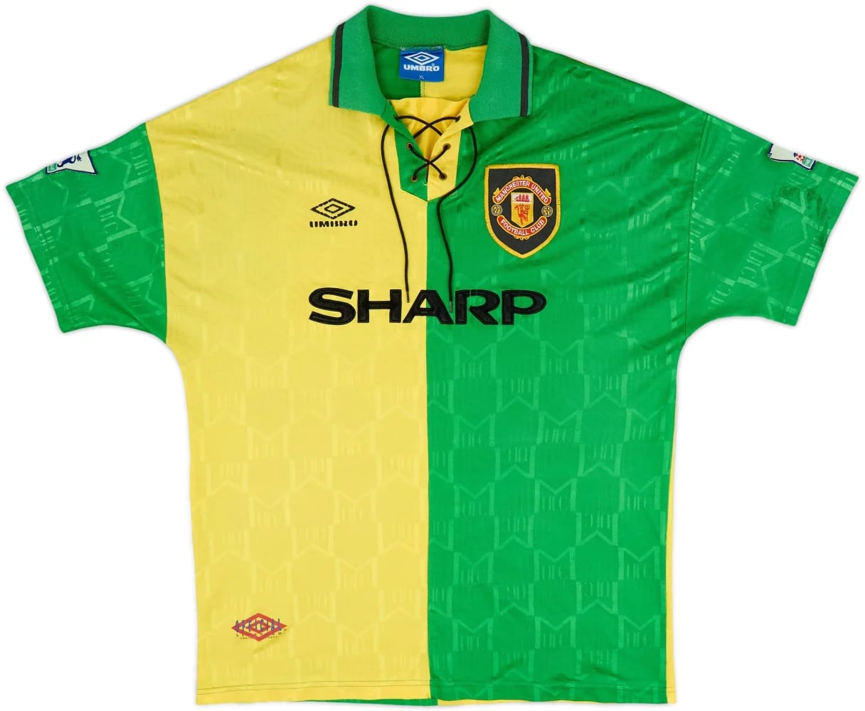 1992-94 Manchester United third football shirt