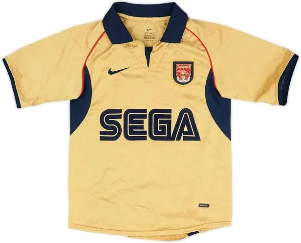 Arsenal 2001-02 Away Jersey
