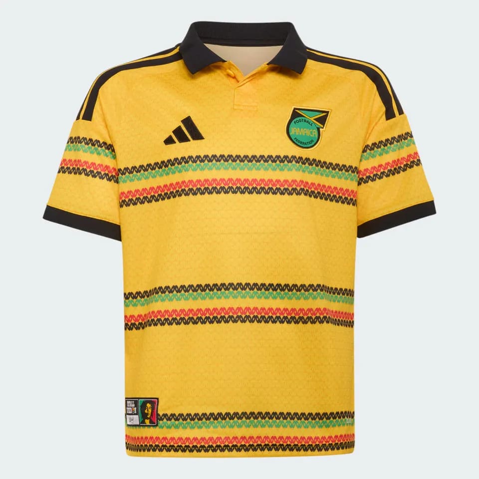Adidas Jamaica 2026 x Bob Marley Home Jersey