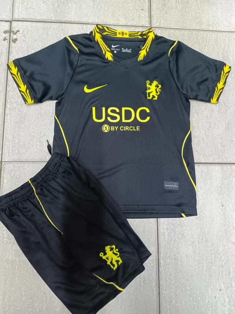 Chelsea 26-27 Third Kit Kid's Fit.
