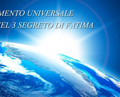 terzo segreto di fatima avvertimento universale