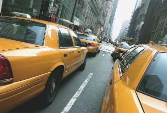 New York City taxis - Alliance Virtual Offices