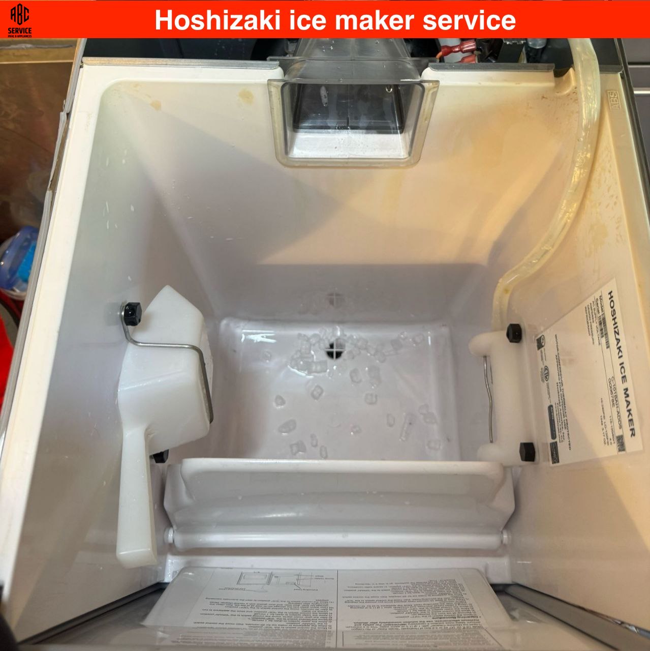 Hoshizaki ice maker service in Menlo Park