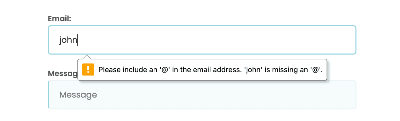 How to Design Online Patient Forms - Validation Errors - Practifly