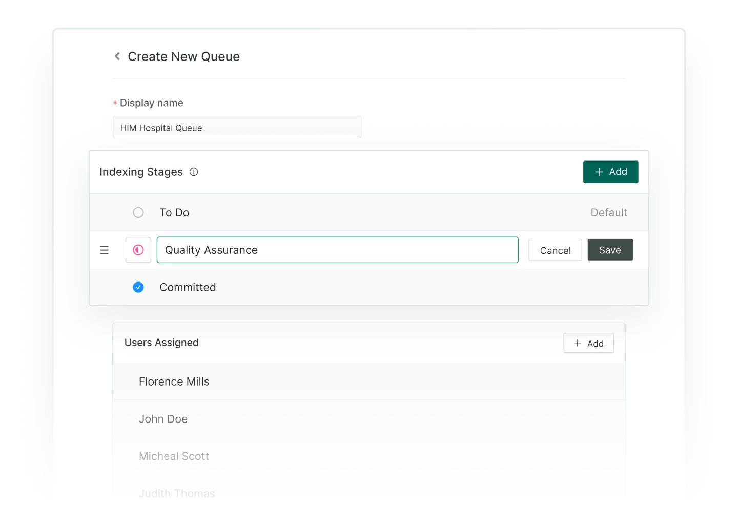 Role based access