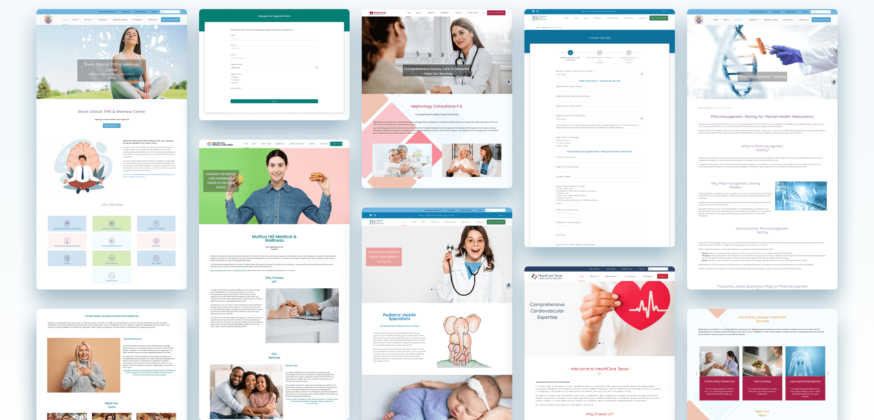 Healthcare website designs by the best medical marketing agency in the US