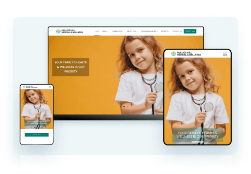 Mullica Hill Practifly Customer Website Screens