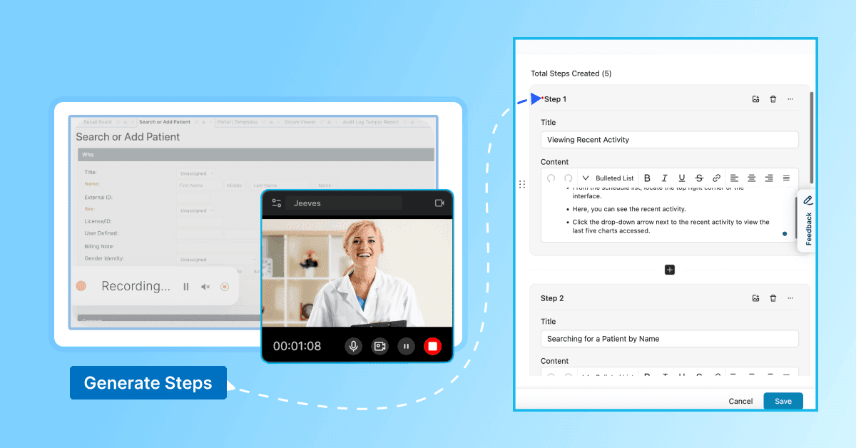 Sleek New Homepage_Jeeves_EHR Training Newsletter_314e