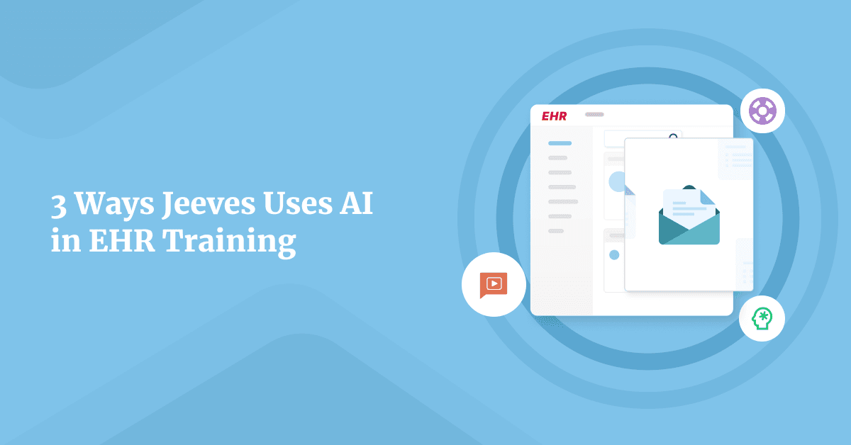 How We Use AI in EHR Training Today