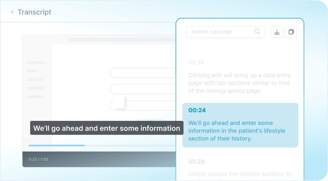 Automatic Captions & Transcripts