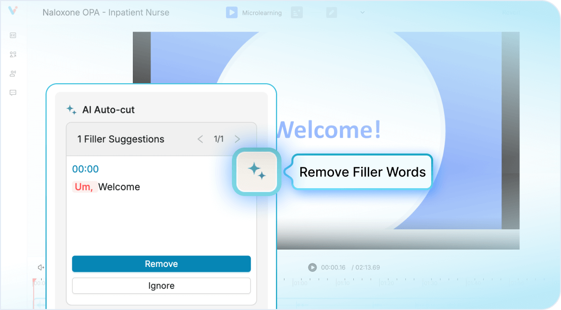 Filler Word Remover