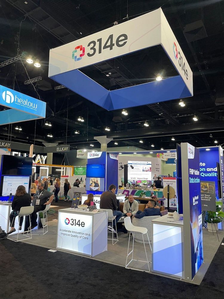 The 314e Booth at ViVE 2024