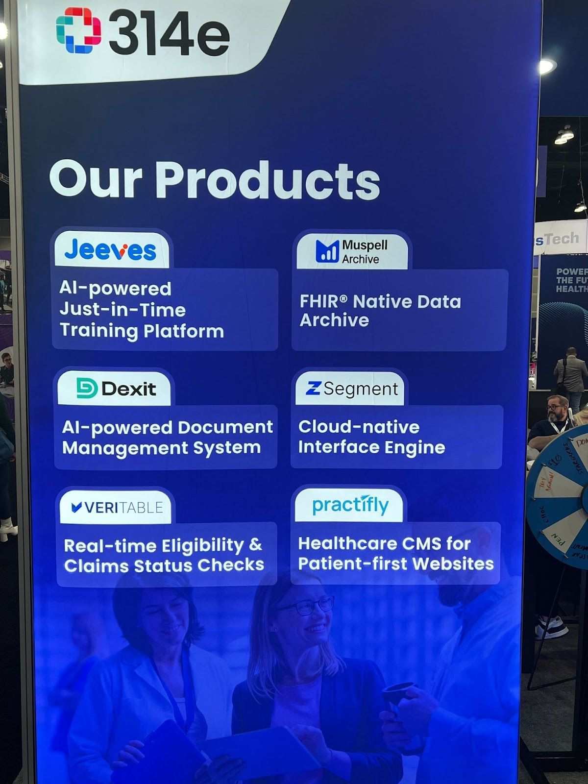 The 314e Product Array at ViVE 2024