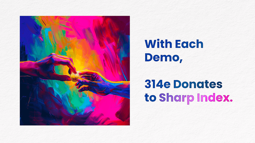 314e Donates to Sharp Index_ViVE 2024