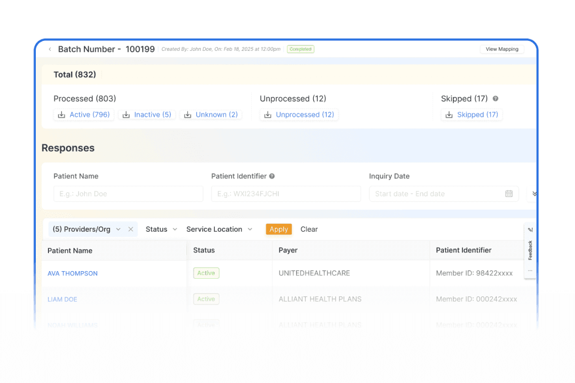 Self-Service Batch Upload With Veritable
